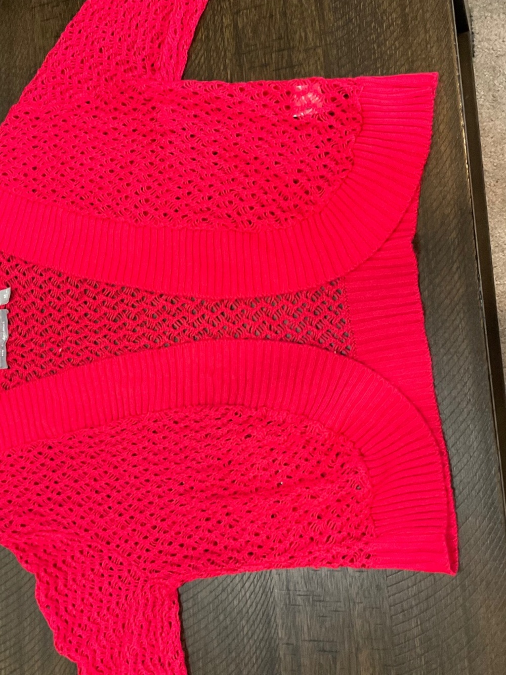 Cute red sweater